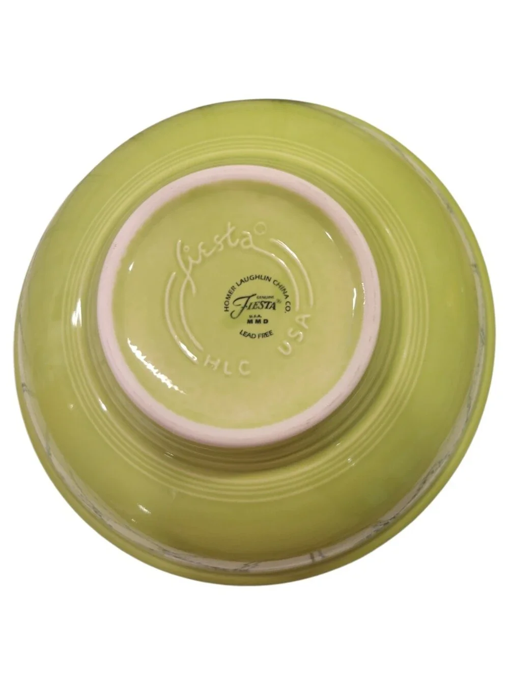 Fiesta® Chartreuse Pedestal Bowl | FiestaWare Serving Bowl | Made in USA
